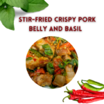 Stir-Fried Crispy Pork Belly and holy basil_2